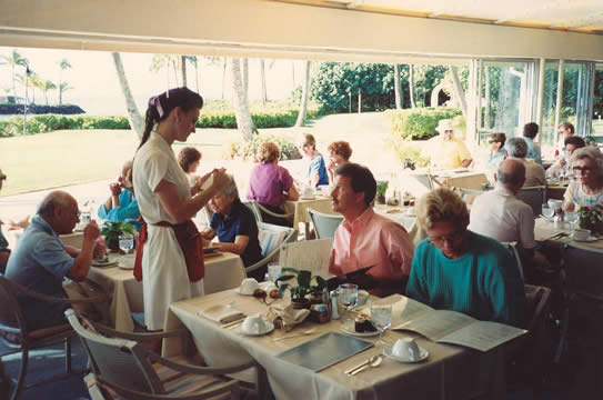 ordering a meal at a restaurant ordering a meal at a restaurant