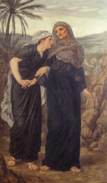 Painting of two women
