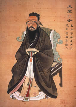 painting of man sitting on a chair
