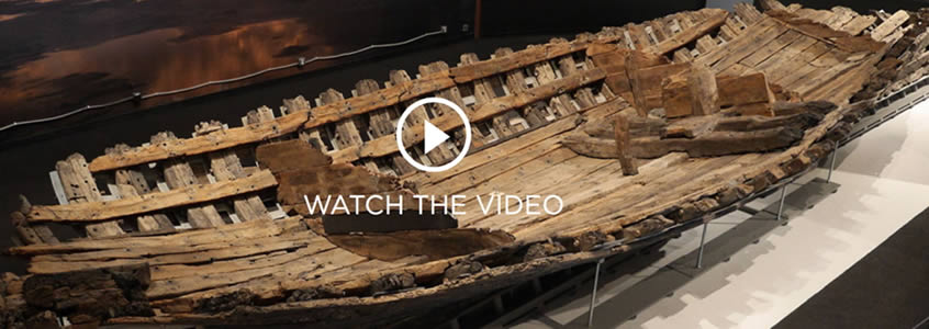 video showing how the shipwreck was discovered