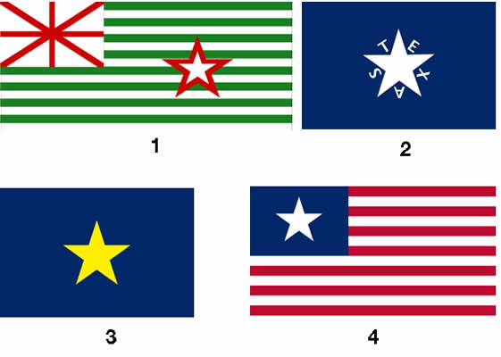 four flag designs