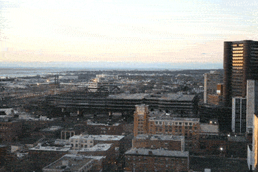 building being destroyed