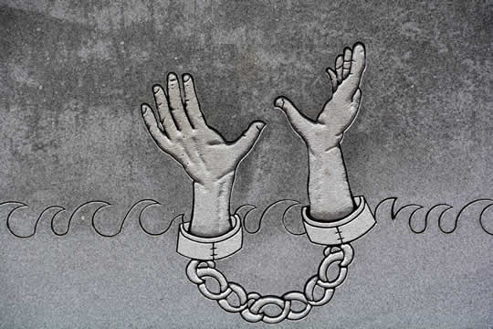 handcuffed hands