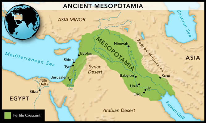 geopolitical map of the region