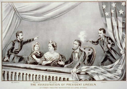 Five people in a theater box
