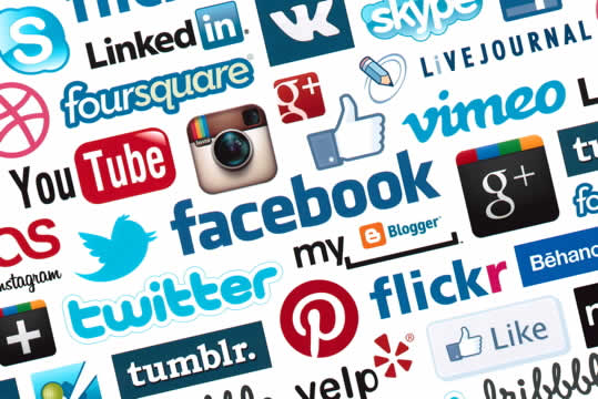 social media logos