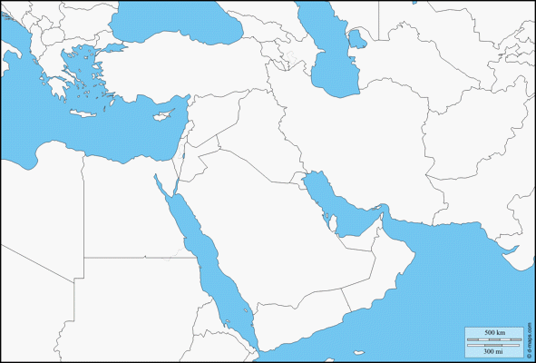 map showing political boundaries