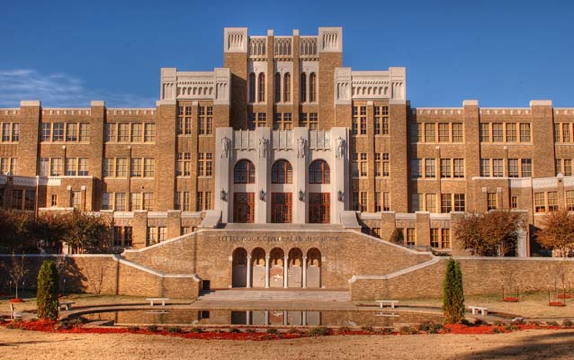 photo of a large high school building