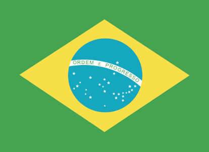 green, yellow, and turquoise flag