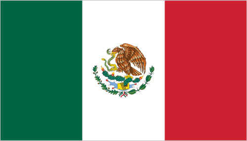 flag with green, white, and red panels